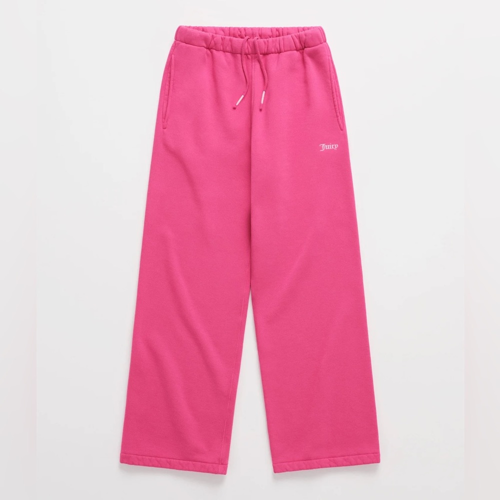 Madhappy Juicy Couture Fleece Straight Sweatpants. Hot Pink. Size large.